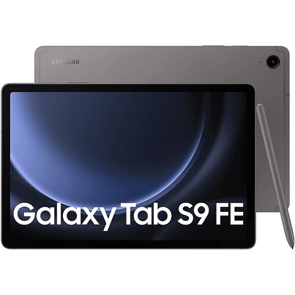 samsung tablet  tab s9 fe wifi 6+128, 128 gb, 10,9 pollici, gray