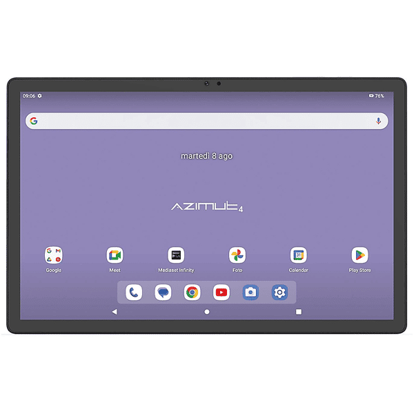 mediacom tablet  smartpad azimut4 8/128, 128 gb, 4g (lte), 10,51 pollici, grey