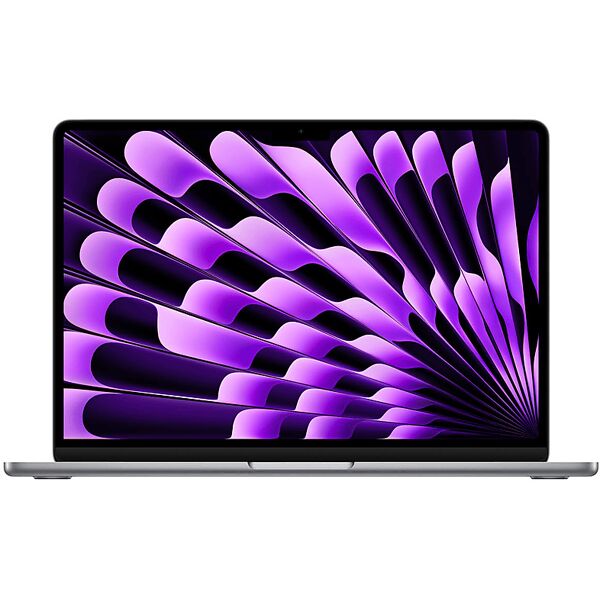 apple macbook air 13'', chip m3, 8 cpu 10 gpu, 512gb, 16gb (2024), grigio siderale