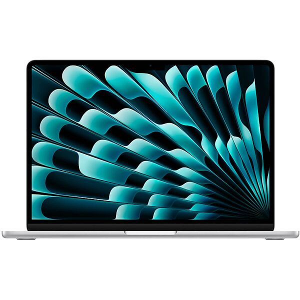 apple macbook air 13'', chip m3, 8 cpu gpu, 256gb, 8gb (2024), argento