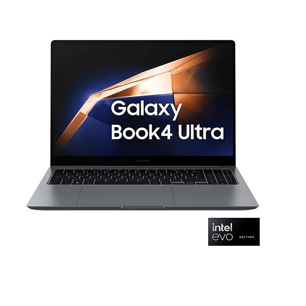 samsung galaxy book4 ultra, 16 pollici, processore intel® core ultra 7 155h , nvidia geforce rtx 4050, gb, 512 gb ssd, gray