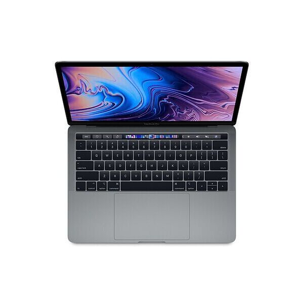 apple macbook pro 2018   13.3   touch bar   2.3 ghz   8 gb   256 gb ssd   grigio siderale   nuova batteria   se
