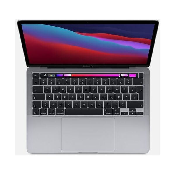 apple macbook pro 2020 m1   13.3   8 gb   512 gb ssd   grigio siderale   de