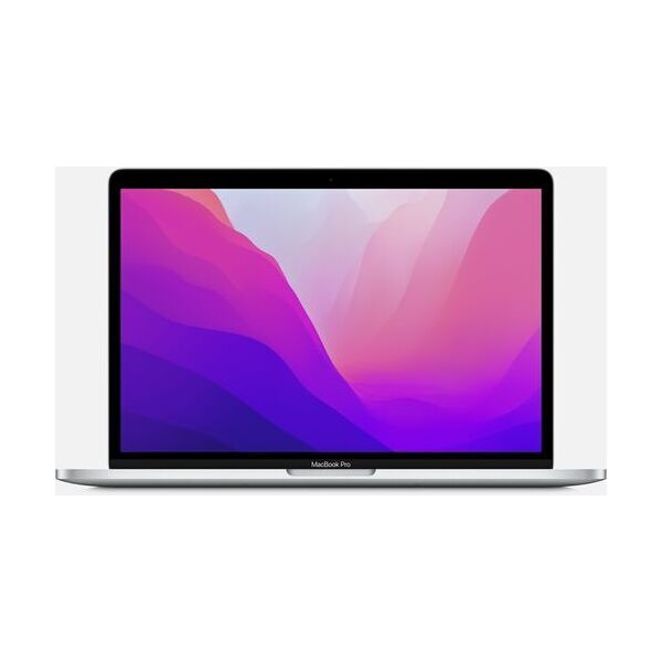 apple macbook pro 2022 m2   13.3   touch bar   m2 8-core cpu   10-core gpu   8 gb   256 gb ssd   argento   fr