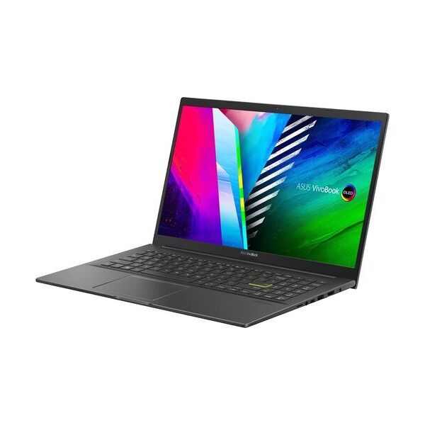 asus vivobook 15 oled k513   i5-1135g7   15.6   8 gb   512 gb ssd   fp   mx350   illuminazione tastiera   nero   win 11 home   fr