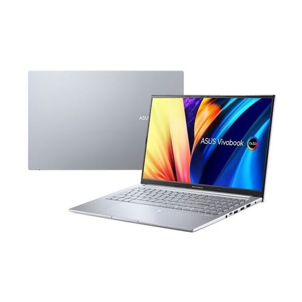 asus vivobook 15x oled   i7-12700h   15.6   16 gb   1 tb ssd   fhd   win 11 home   argento   ar