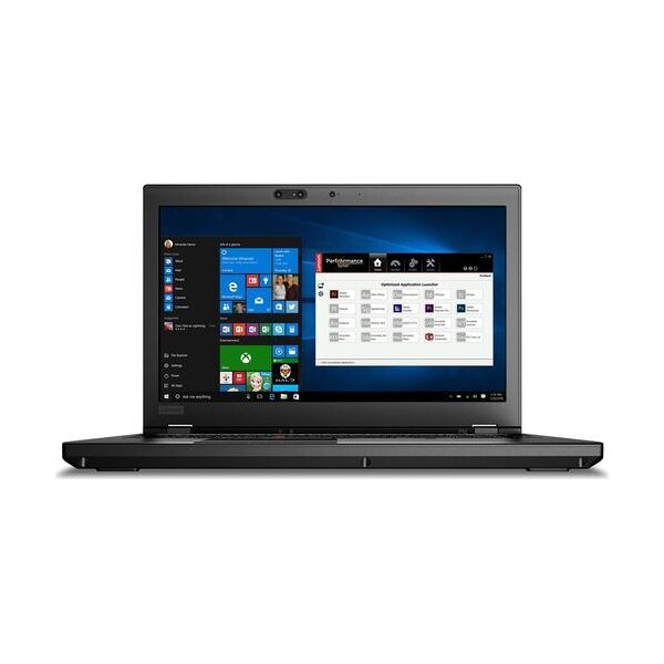 lenovo thinkpad p52   i7-8850h   15.6   16 gb   512 gb ssd   p1000   fp   webcam   illuminazione tastiera   4k uhd   win 11 pro   de