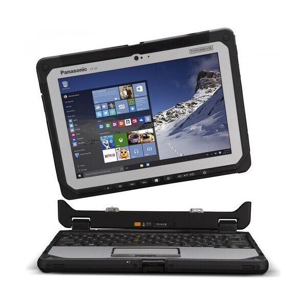 panasonic toughbook cf-20   m5-6y57   10.1   8 gb   256 gb ssd   touch   webcam   4g   wuxga   win 10 pro   de