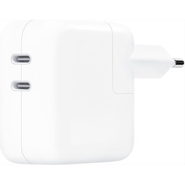 apple alimentatore da 35w a doppia porta usbc