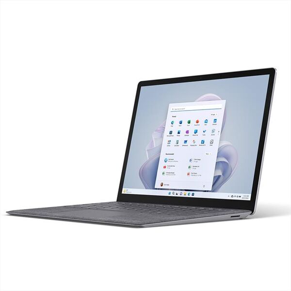 microsoft notebook surface laptop 5 13,5 i5 / 8gb / 256gb-platino alcantara