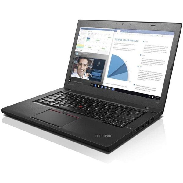 notebook pc portatile ricondizionato lenovo thinkpad t480 14 intel i5-8250u ram 16gb ssd 512gb webcam freedos