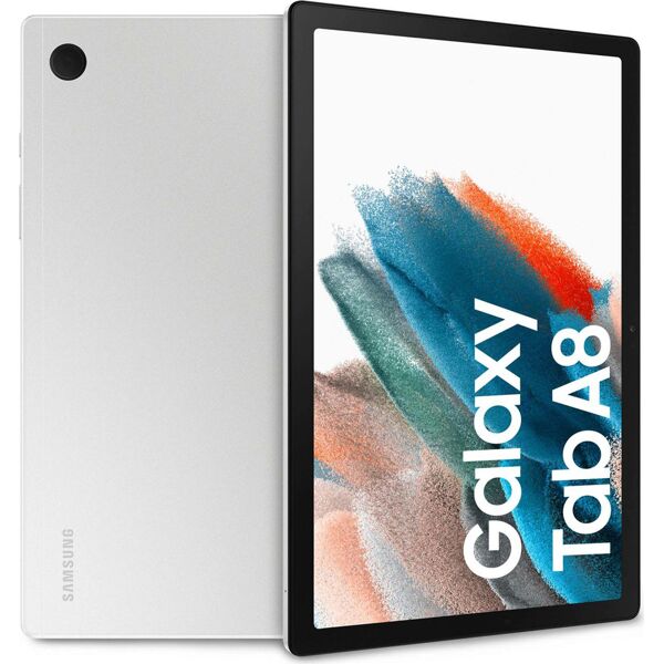 samsung sm-x200nzseeue galaxy tab a8 - tablet 10.5 memoria 64 gb wifi android 11 colore silver - sm-x200nzseeue