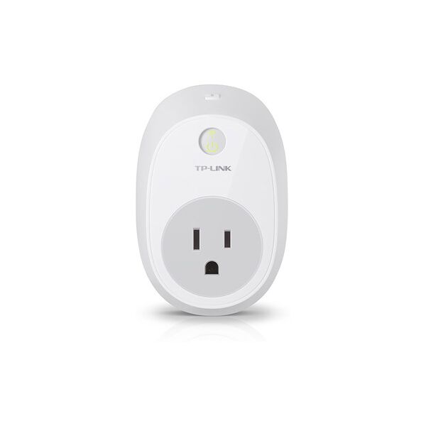 tp-link hs100 presa intelligente 1800 w bianco