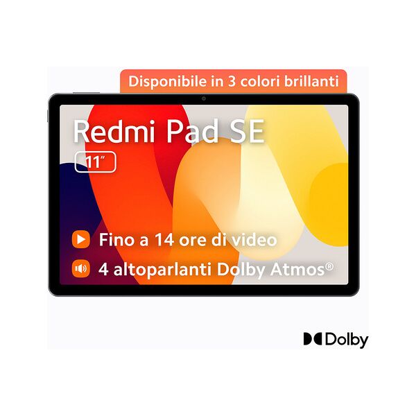 xiaomi redmi pad se qualcomm snapdragon 128 gb 27,9 cm (11'') 4 gb andr