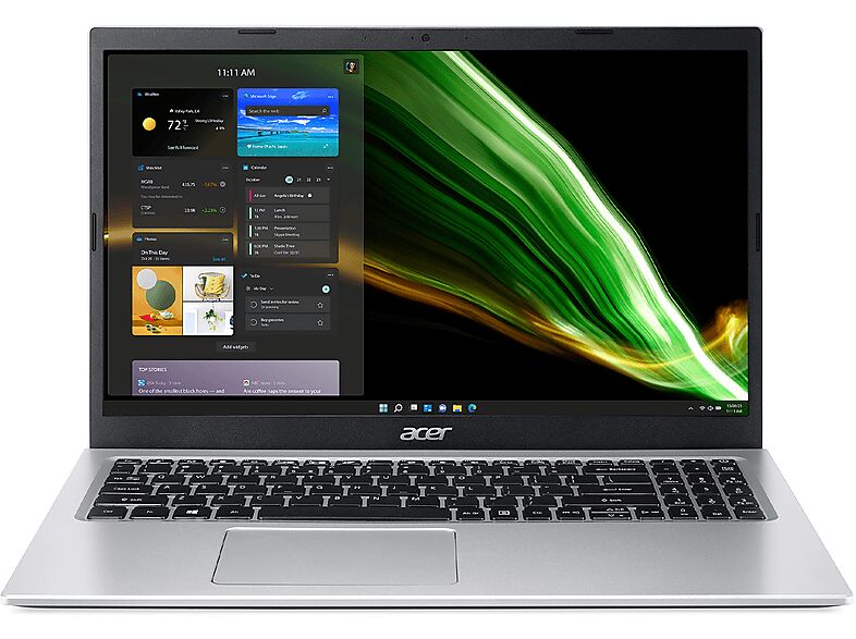 Acer Aspire 1 A115-32-C64E, 15,6 pollici, processore Intel® Celeron N4500, INTEL UHD Graphics, 4 GB, 128 GB SSD, Silver