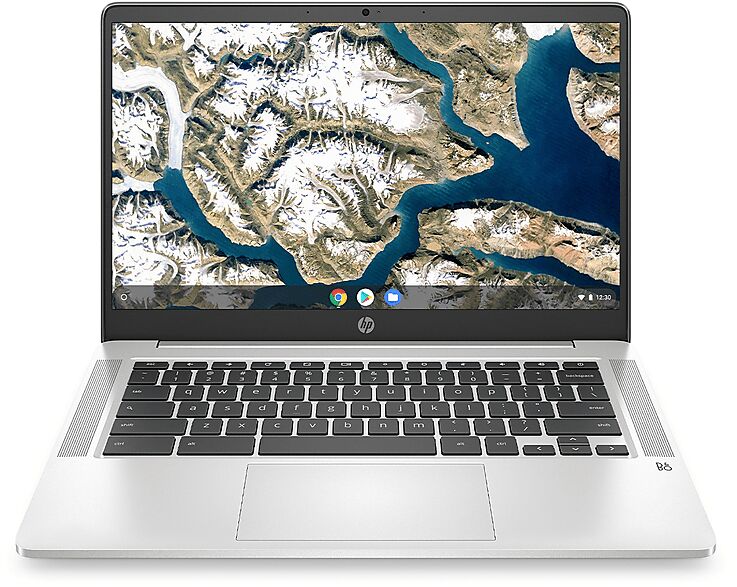 HP CHROMEBOOK 14A-NA0071NL, 14 pollici, processore Intel® Celeron N4120, INTEL UHD Graphics 600, 4 GB, 64 GB eMMC, Silver