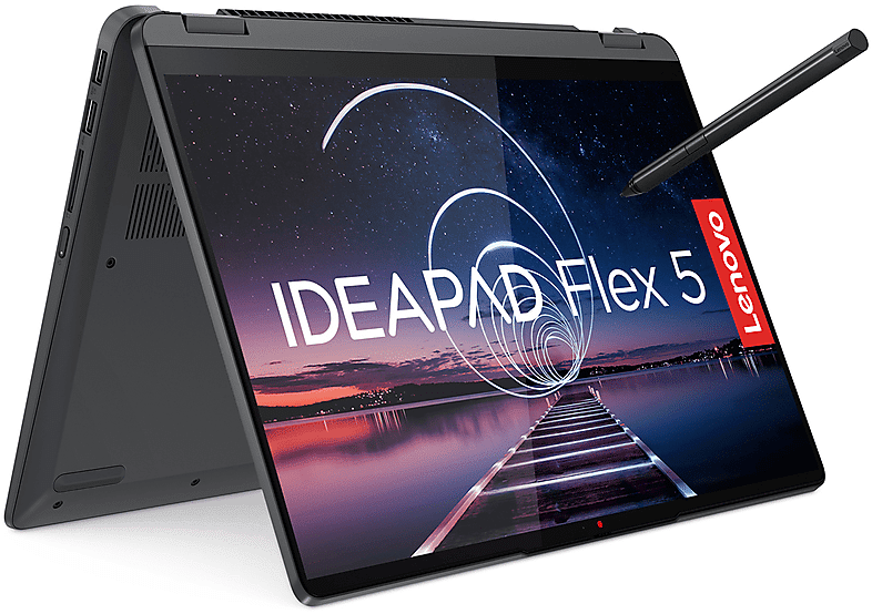 Lenovo FLEX 5 14ALC7 convertibile 2 in 1, 14 pollici, processore AMD Ryzen 7 5700U, 8 GB, 512 GB SSD, Gray