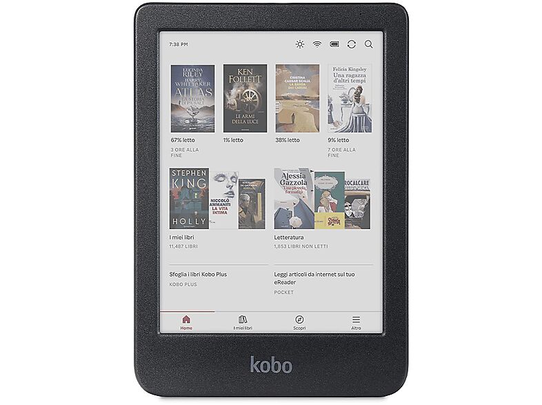 KOBO LETTORE E-BOOK  Clara Colour