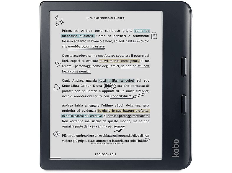 KOBO LETTORE E-BOOK  Libra Colour