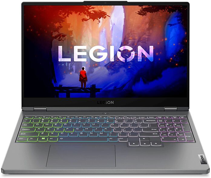 Lenovo Legion 5 15ARH7H, 15,6 pollici, processore AMD Ryzen 6600H, NVIDIA GeForce RTX 3060, 16 GB, 512 GB SSD, Gray