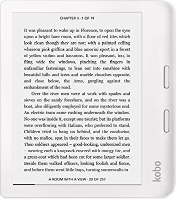 KOBO libra 2 lettore e-book touch screen 32gb wi-fi bianco