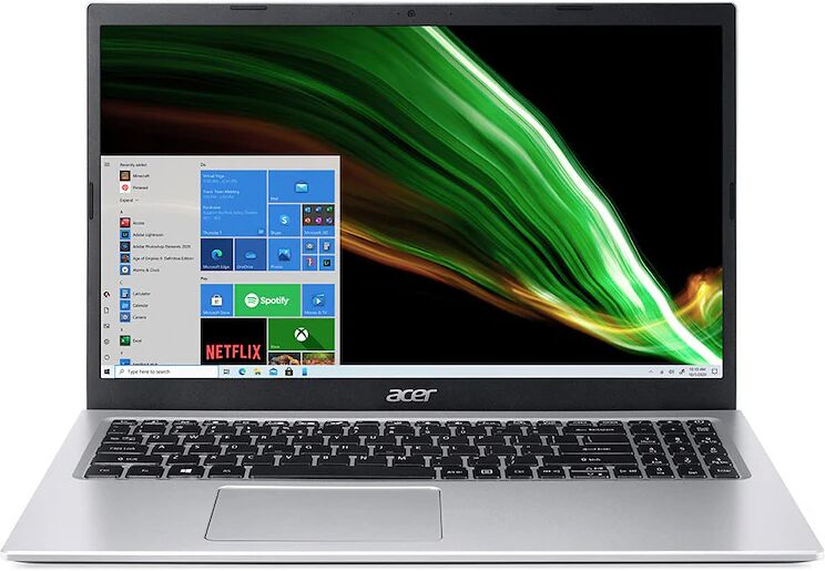 Acer Aspire 3 A315-58-35GS Computer portatile 39,6 cm (15.6) Full HD Intel® Core™ i3 i3-1115G4 8 GB DDR4-SDRAM 256 GB SSD Wi-Fi 5 (802.11ac) Windows 10 Home in S mode Argento