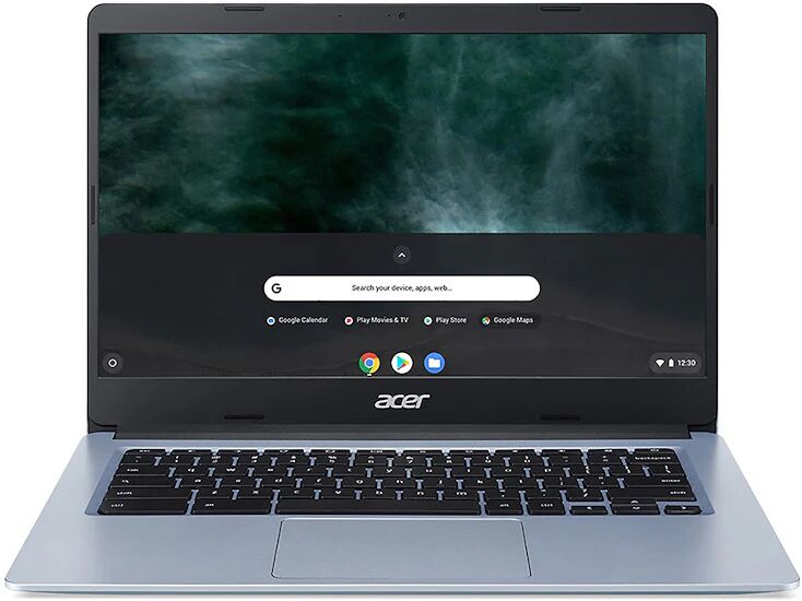 Acer Chromebook CB314-1H-C3VB 35,6 cm (14) Full HD Intel® Celeron® N N4020 4 GB DDR4-SDRAM 64 GB eMMC Wi-Fi 5 (802.11ac) ChromeOS Argento