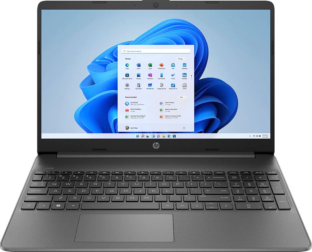 HP 15s-fq0078nl Computer portatile 39,6 cm (15.6) HD Intel® Celeron® N4120 8 GB DDR4-SDRAM 256 GB SSD Wi-Fi 5 (802.11ac) Windows 11 Home Grigio