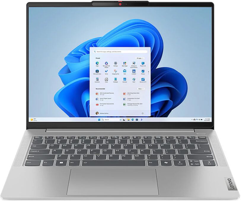 Lenovo IdeaPad Slim 5 Intel Core Ultra 7 155H Computer portatile 35,6 cm (14) WUXGA 32 GB LPDDR5x-SDRAM 1 TB SSD Wi-Fi 6E (802.11ax) Windows 11 Home Grigio