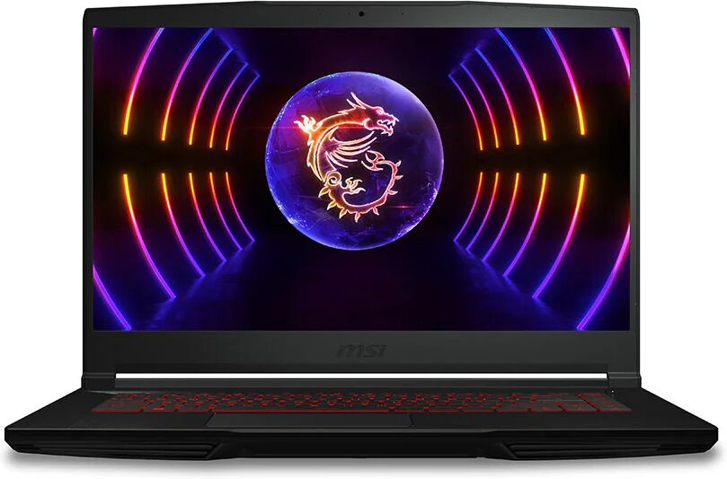 MSI Gaming GF63 12VE-053IT Thin i7-12650H Computer portatile 39,6 cm (15.6) Full HD Intel® Core™ i7 16 GB DDR4-SDRAM 1000 GB SSD NVIDIA GeForce RTX 4050 Wi-Fi 6 (802.11ax) Windows 11 Home Nero