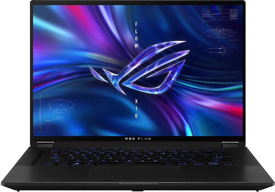 Asus ROG GV601VU-NF021W Ibrido (2 in 1) 40,6 cm (16) Touch screen WQXGA Intel® Core™ i9 i9-13900H 16 GB DDR5-SDRAM 1 TB SSD NVIDIA GeForce RTX 4050 Wi-Fi 6E (802.11ax) Windows 11 Home Nero