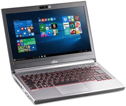 Fujitsu Lifebook E736   i5-6300U   13.3"   8 GB   256 GB SSD   WXGA   DVD-RW   Webcam   Win 10 Pro   DE