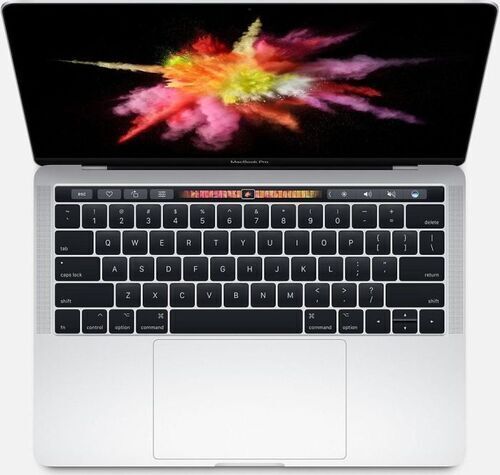 Apple MacBook Pro 2017   13.3"   Touch Bar   3.1 GHz   8 GB   256 GB SSD   argento   nuova batteria   SE