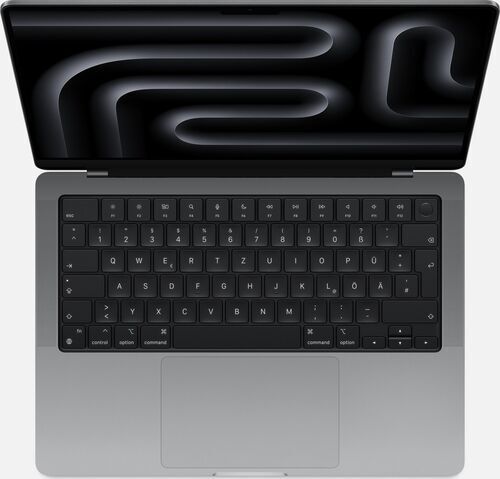 Apple MacBook Pro 2023 M3   14.2"   M3 8-Core CPU   10-Core GPU   8 GB   512 GB SSD   grigio siderale   DE