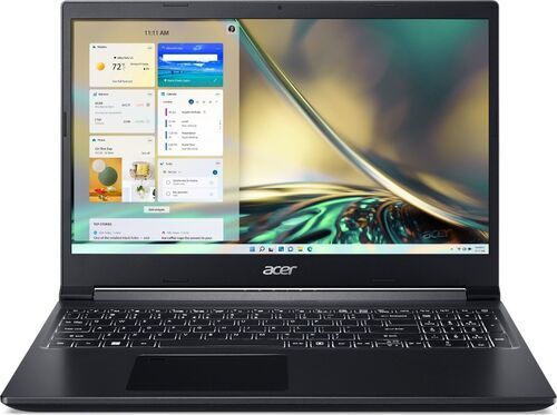 Acer Aspire 7 A715-43G   Ryzen 5 5625U   15.6"   16 GB   512 GB SSD   FP   Win 11 Home   DE