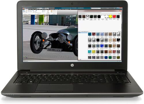 HP ZBook 15 G4   i7-7700HQ   15.6"   16 GB   256 GB SSD   FHD   M1200 Mobile   Win 10 Pro   IT