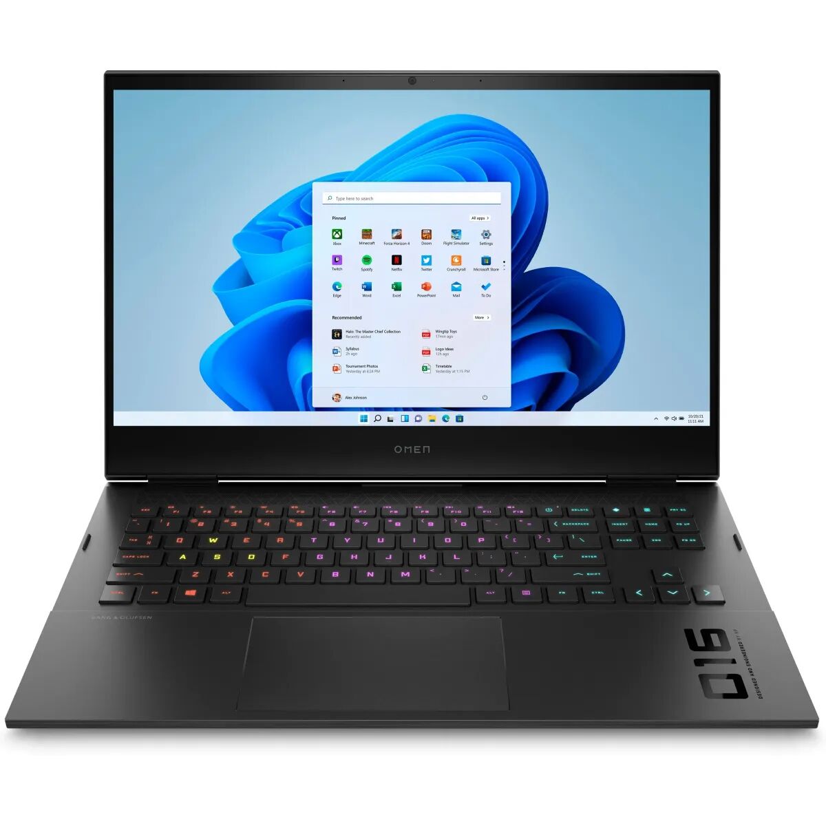 HP Notebook  OMEN 16-B0005NL 16.1" i7-11800H 2.3GHz RAM 16GB-SSD 1.000GB M.2 NVME TLC-NVIDIA GEFORCE RTX 3070 [52D01EA#ABZ]