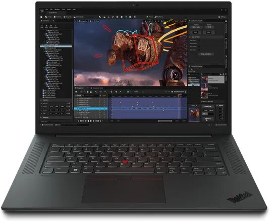 Lenovo Notebook  THINKPAD P1 GEN 6 WORKSTATION MOBILE 16" WQXGA i7-13700H 2.4GHz RAM 32GB-SSD 1.000GB M.2 NVM [21FV0012IX]