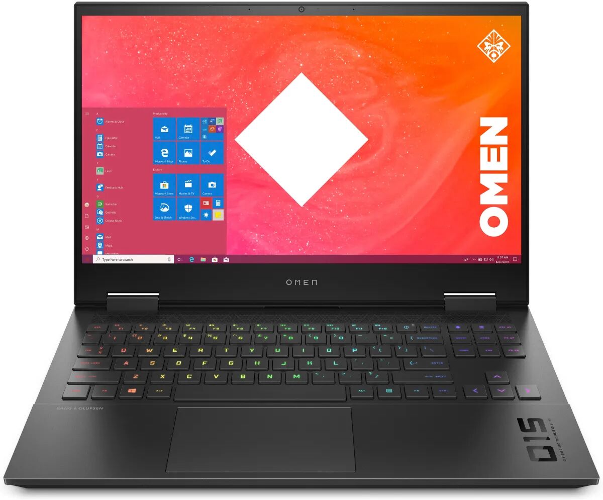 HP Notebook  OMEN 15-EK0014NL 15.6" i7-10750H 2.6GHz RAM 16GB-SSD 1.000GB M.2 NVMe-NVIDIA GEFORCE RTX 2070 SU [1C4P7EA#ABZ]