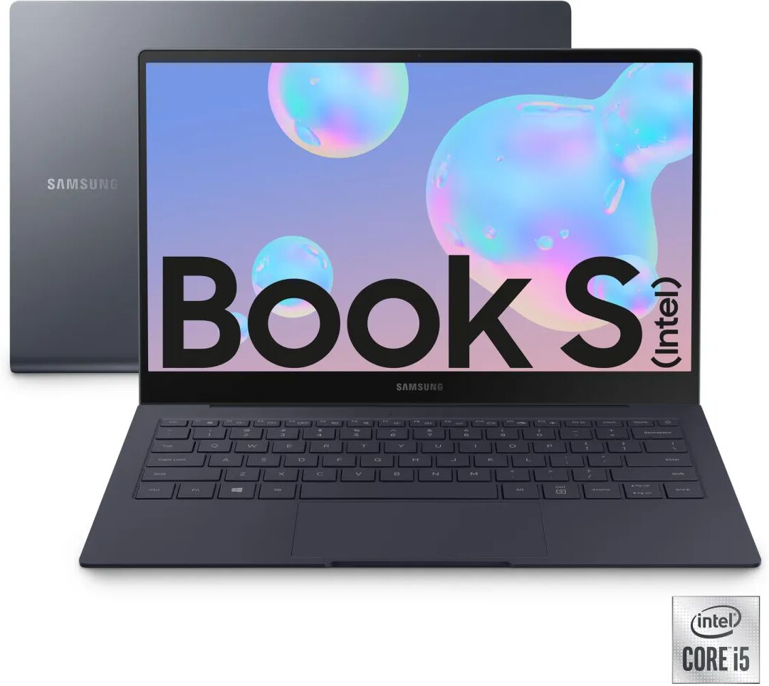 Samsung Notebook  GALAXY BOOK S 13.3" TOUCH SCREEN i5-L16G7 1.4GHz RAM 8GB-SSD 512GB-WIN 10 HOME (NP767XCM-K0 [NP767XCM-K03IT]