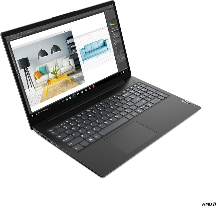 Lenovo V V15 5500U Computer portatile 39,6 cm (15.6") Full HD AMD Ryzen™ 5 16 GB DDR4-SDRAM 512 GB SSD Wi-Fi 5 (802.11ac) Wind