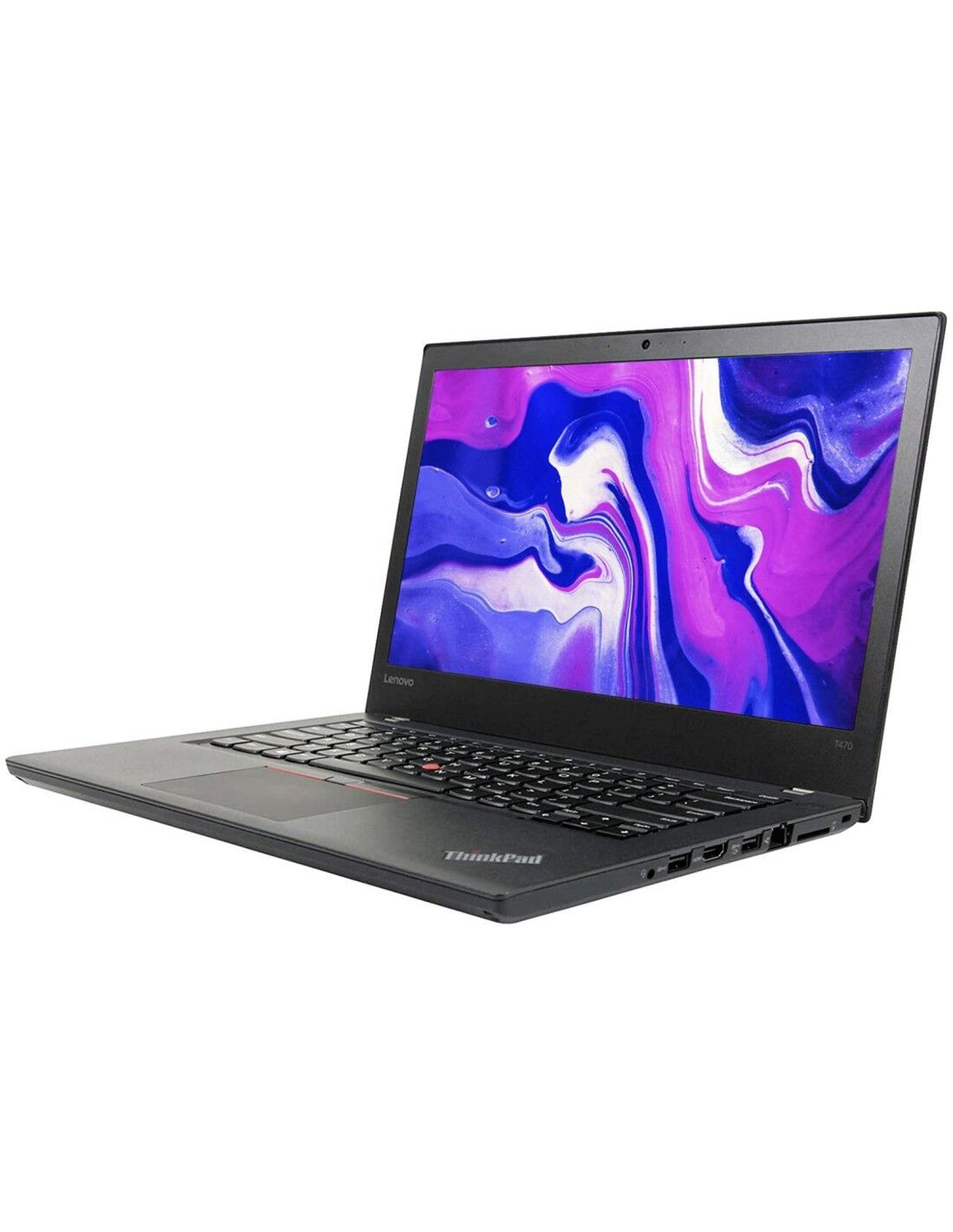 Notebook PC Portatile Ricondizionato Lenovo ThinkPad T470 14" Intel i5-6200U Ram 8GB SSD 256GB Webcam Freedos
