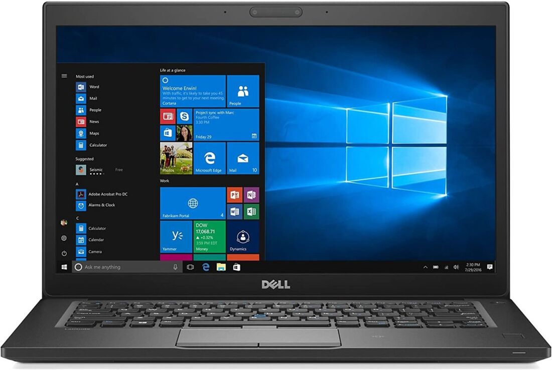 Dell Latitude 7480 14" Touchscreen Intel i7-6660U Ram 16GB SSD 480GB Freedos (Ricondizionato Grado A)