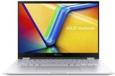 Asus Vivobook S 14 Flip Tp3402va-Lz326w 14" Wuxga Touch Screen I3-1315u 3.3ghz Ram 8gb-Ssd 512gb Nvme-Wi-Fi 6e-Win 11 Home Argento (90nb10w2-M00ce0)