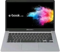 Microtech E-Book Lite 14.1" Intel Celeron N4020 1.1ghz Ram 4gb-Emmc 64gb-Win 10 Prof Edu (Ebl14b/w2)