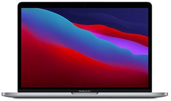 Apple MacBook Pro 13" Chip M1 / CPU 8‑core / GPU 8‑core / 8GB / 512GB SSD grigio siderale Usato Grado B