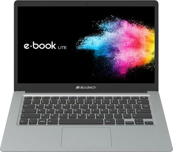 microtech Ebl14/w1 Notebook N4000 Ssd 64 Gb Ram 4 Gb 14.1" Windows 10 Colore Silver - Ebl14/w1 Ebook Lite