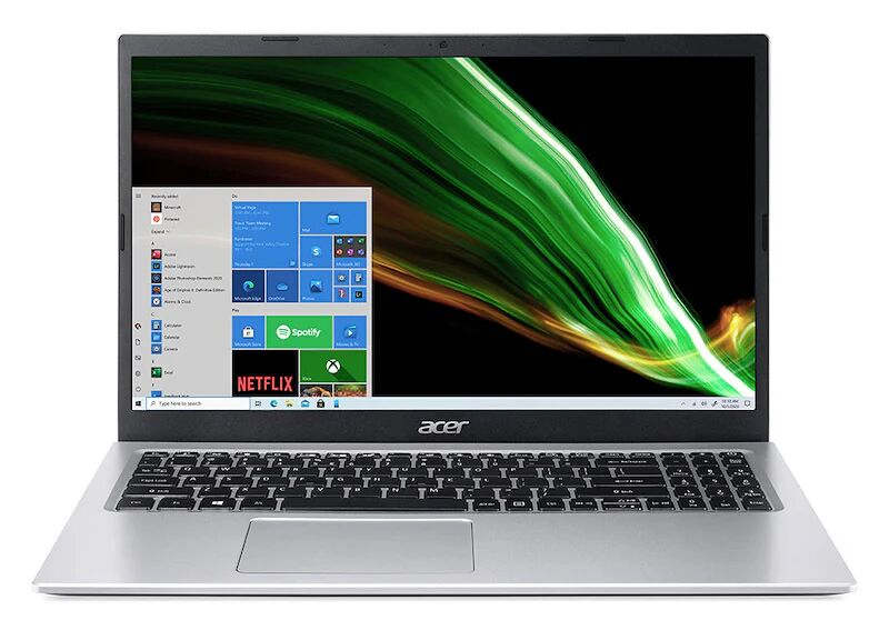 Acer Aspire 3 A315-58-35GS Computer portatile 39,6 cm (15.6) Full HD Intel® Core™ i3 i3-1115G4 8 GB DDR4-SDRAM 256 GB SSD Wi-Fi 5 (802.11ac) Windows 10 Home in S mode Argento