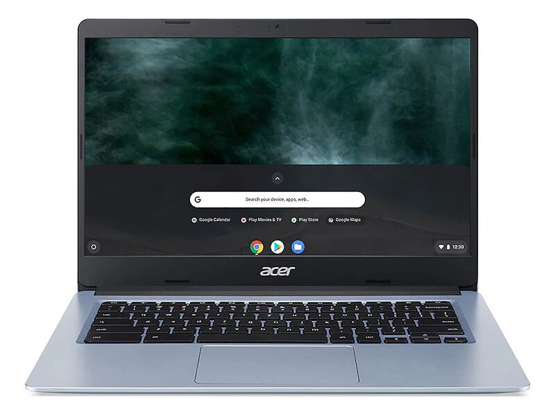 Acer Chromebook CB314-1HT-C5EG Intel® Celeron® N4120 Computer portatile 35,6 cm (14) Touch screen Full HD 4 GB DDR4-SDRAM 128 GB eMMC Wi-Fi 5 (802.11ac) ChromeOS Argento