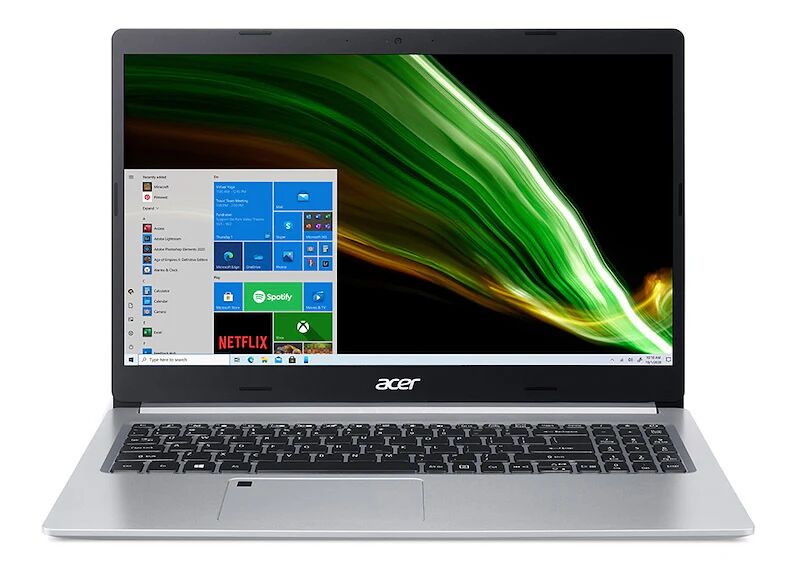 Acer Aspire 5 A515-45-R9Y5 Computer portatile 39,6 cm (15.6) Full HD AMD Ryzen™ 7 5700U 8 GB DDR4-SDRAM 512 GB SSD Wi-Fi 6 (802.11ax) Windows 10 Home Argento
